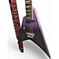 Used ESP LTD Alexi Laiho Signature Ripped Left Handed Purple Fade Satin Solid Body Electric Guitar