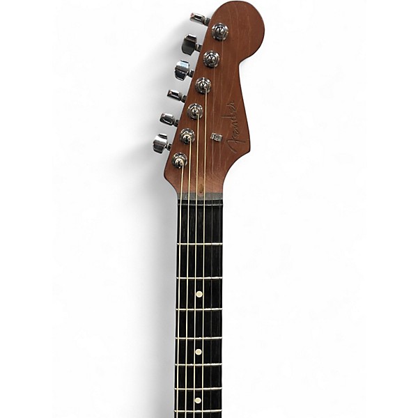 Used Fender AMERICAN ACOUSTASONIC JAZZMASTER Mahogany Acoustic Electric Guitar