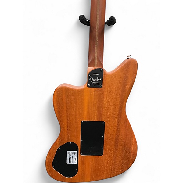 Used Fender AMERICAN ACOUSTASONIC JAZZMASTER Mahogany Acoustic Electric Guitar