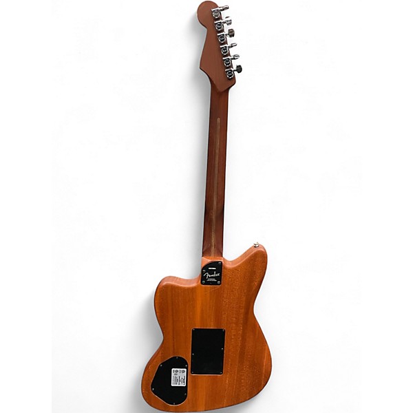 Used Fender AMERICAN ACOUSTASONIC JAZZMASTER Mahogany Acoustic Electric Guitar