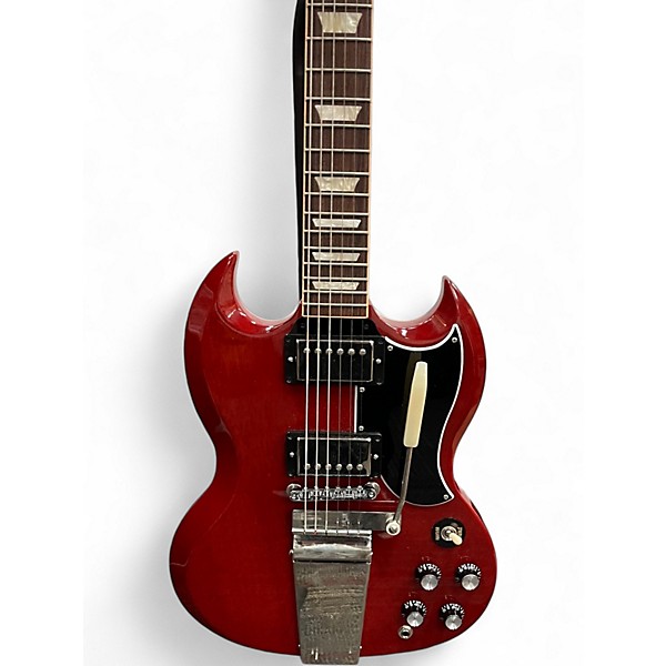 Used Gibson Standard 61 Maestro Cherry Solid Body Electric Guitar