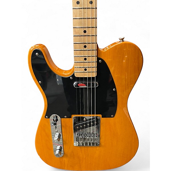 Used Squier Affinity Telecaster yellow Solid Body Electric Guitar