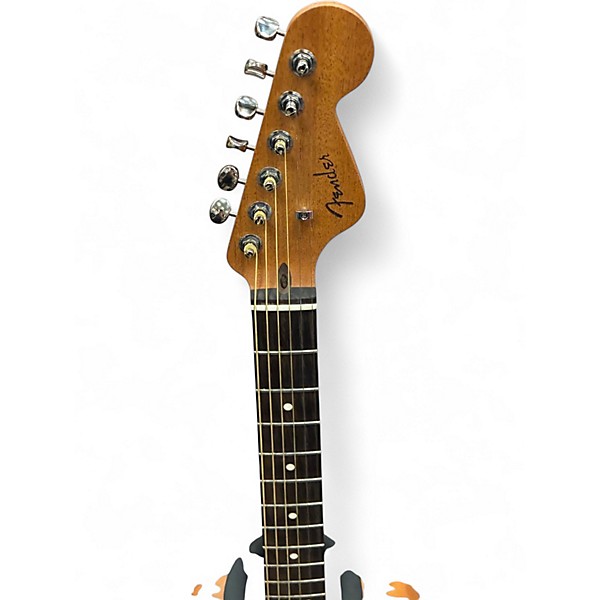 Used Fender HIGHWAY SERIES PARLOR Natural Acoustic Electric Guitar