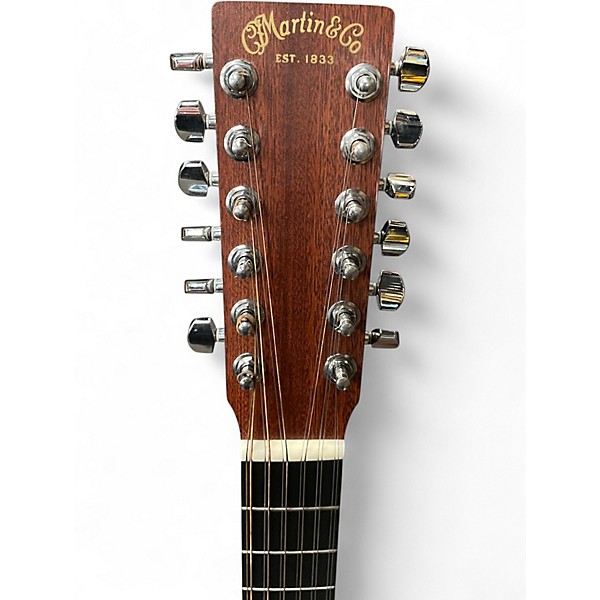 Used Martin X1D12E CUSTOM X SERIES Natural 12 String Acoustic Electric Guitar