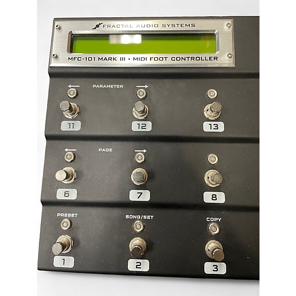 Used Fractal Audio MFC-101 MARK III MIDI FOOT CONTROLLER Effect Processor