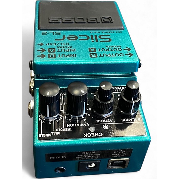 Used BOSS SL20 Slicer Twin Pedal