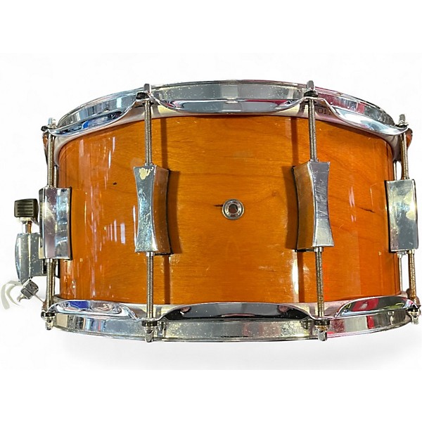 Used Pork Pie 6.5X14 Mahogany Snare Mahogany Drum