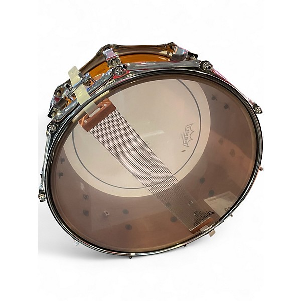 Used Pork Pie 6.5X14 Mahogany Snare Mahogany Drum