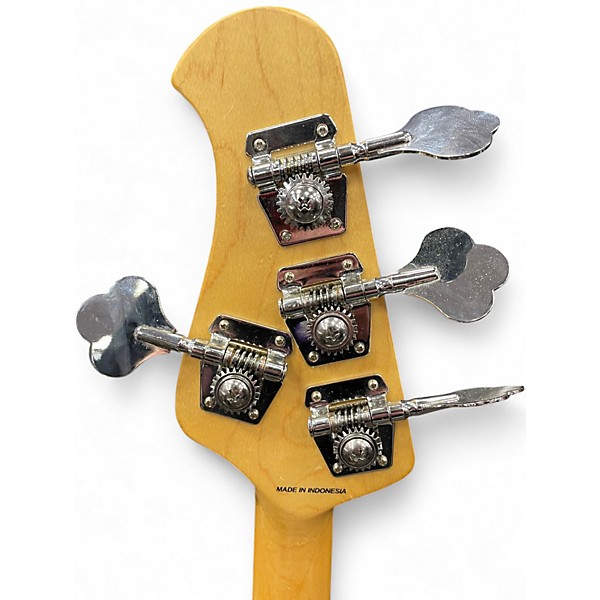 Used Sterling by Music Man Sub 4 Red Burst Electric Bass Guitar