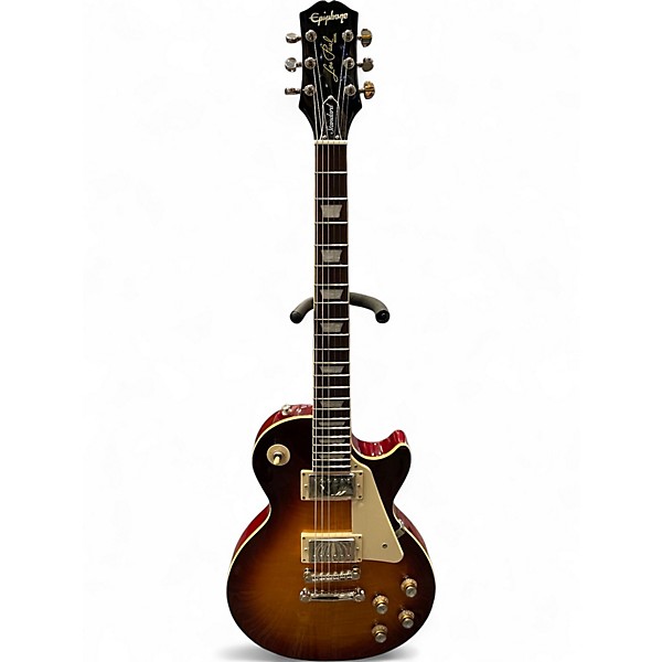 Used Epiphone Les Paul Standard 1960s 2 Color Sunburst Solid Body Electric Guitar