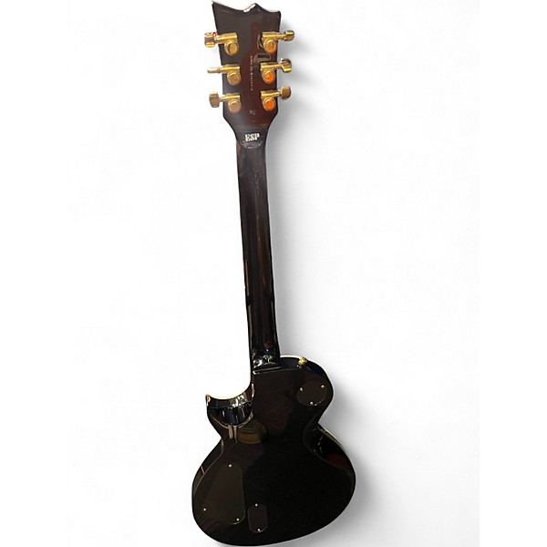 Used Ltd EC1000 Deluxe Black Solid Body Electric Guitar