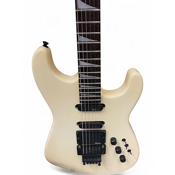 Vintage 1980s Charvel Model 4 Yellow Tinted Solid Body Electric Guitar