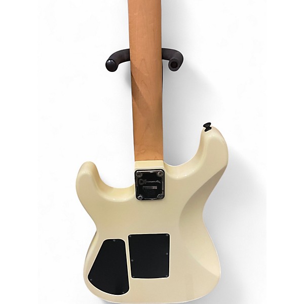 Vintage 1980s Charvel Model 4 Yellow Tinted Solid Body Electric Guitar