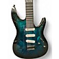 Used Aristides 060 TEAL MARBLE BURST Solid Body Electric Guitar