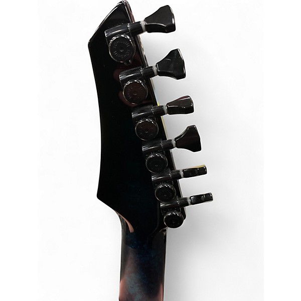 Used Aristides 060 TEAL MARBLE BURST Solid Body Electric Guitar