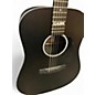 Used Martin DX Johnny Cash Black Acoustic Electric Guitar