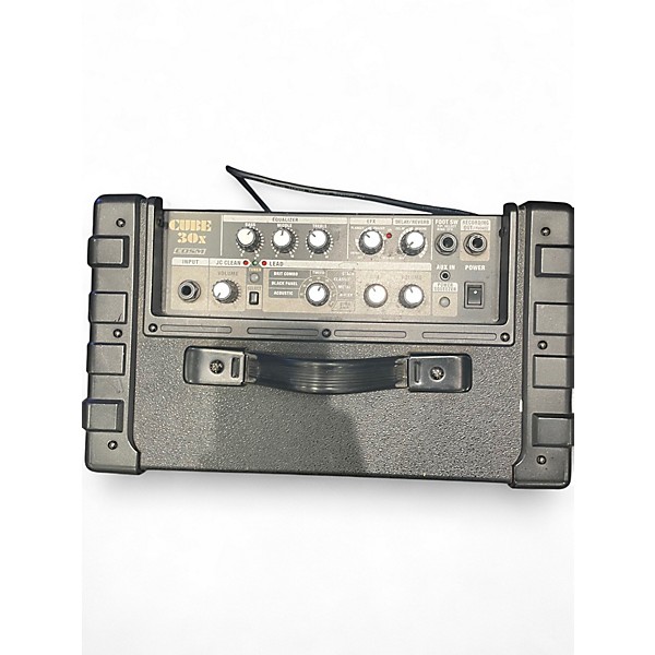 Used Roland Cube 30X 1x10 30W Cube Guitar Combo Amp