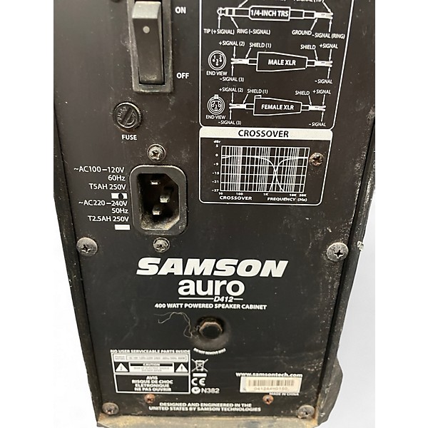 Used Samson D412 Powered Speaker