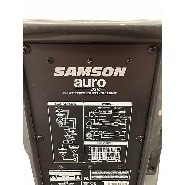 Used Samson D210 Powered Speaker