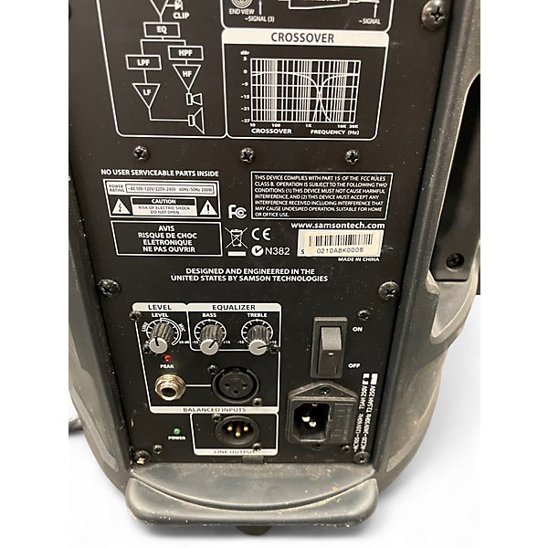 Used Samson D210 Powered Speaker