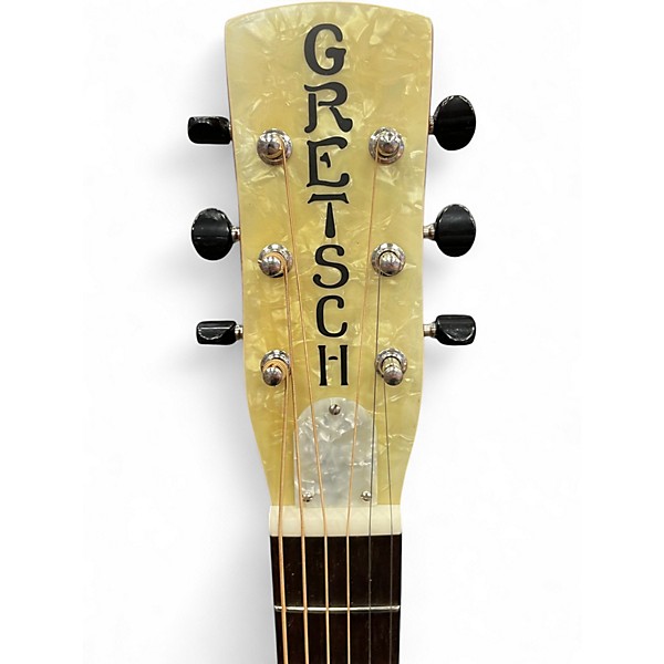 Used Gretsch Guitars G9201 Honeydipper Metal Round Neck Silver Resonator Guitar