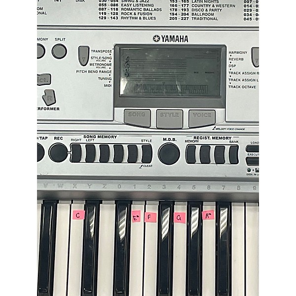 Used Yamaha PSR450 Portable Keyboard