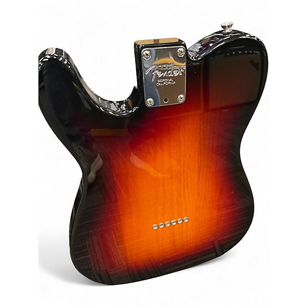 Used Fender american professional telecaster 3 Color Sunburst Solid Body Electric Guitar