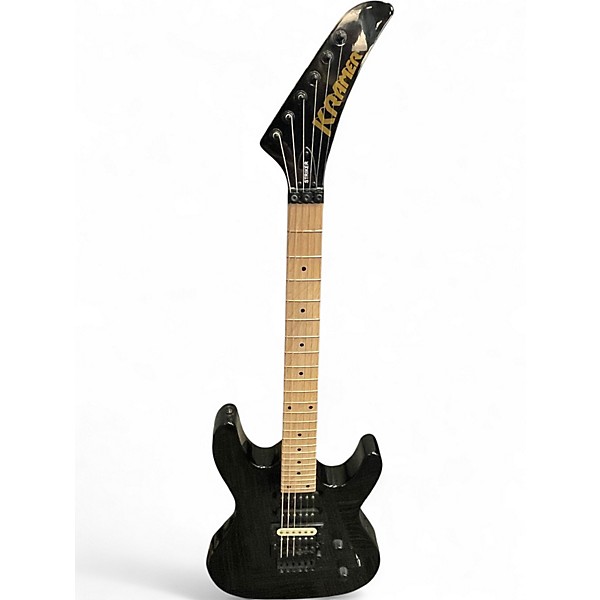 Used Kramer STRIKER HSS Black Solid Body Electric Guitar