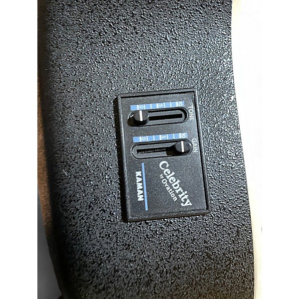 Used Ovation CC68 Tobacco Burst Acoustic Guitar