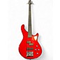 Used Donner Bass Guitar Red Electric Bass Guitar thumbnail