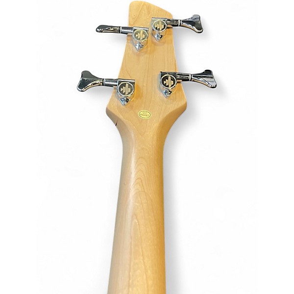 Used Donner Bass Guitar Red Electric Bass Guitar