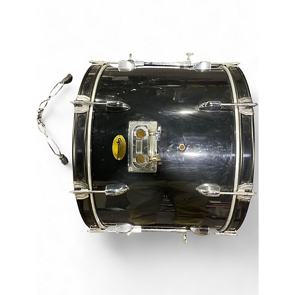 Used Groove Percussion 5 Piece 5 PIECE BLACK Drum Kit