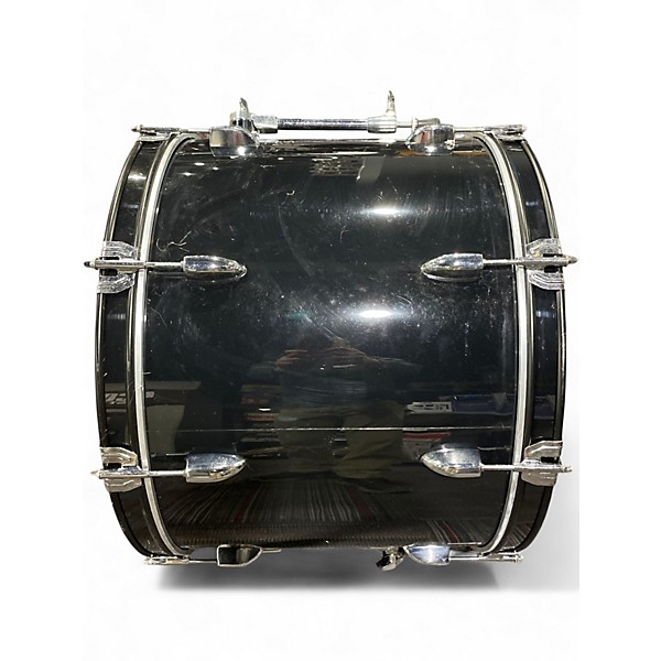 Used Groove Percussion 5 Piece 5 PIECE BLACK Drum Kit