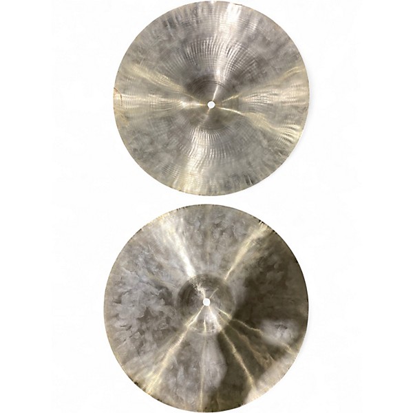 Used Groove Percussion 14in HI HAT PAIR Cymbal