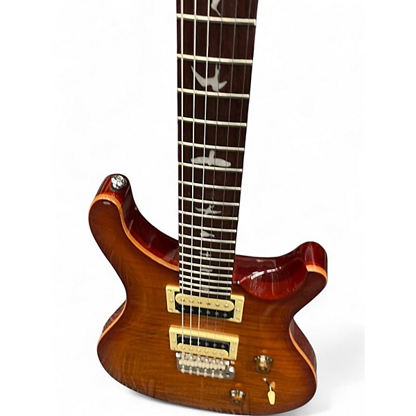 Used PRS SE Custom 24 2 Color Sunburst Solid Body Electric Guitar