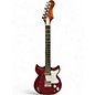 Used Harmony Rebel Burgundy Solid Body Electric Guitar thumbnail