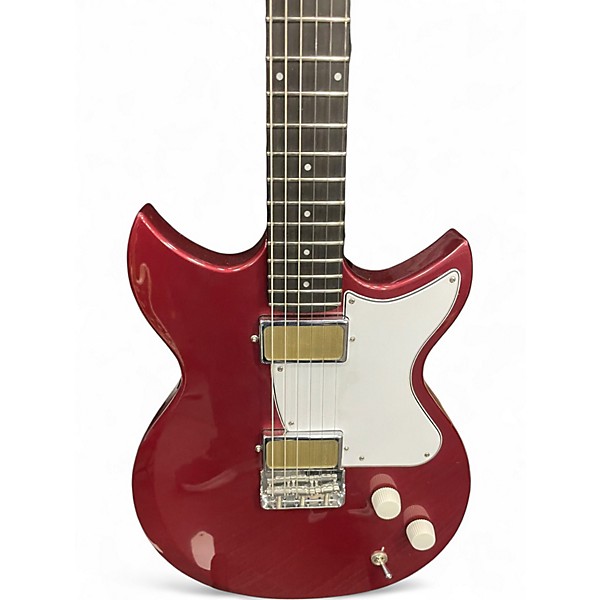 Used Harmony Rebel Burgundy Solid Body Electric Guitar