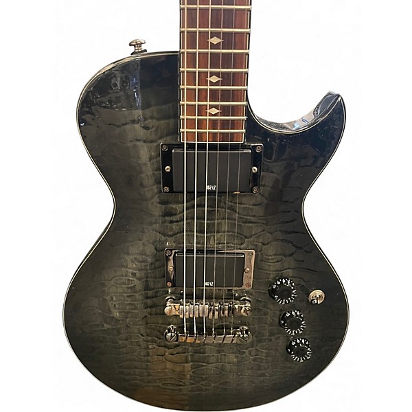 Used Ibanez ART300 CAIMEN Trans Green Solid Body Electric Guitar