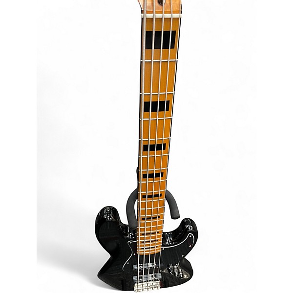 Used Squier Classic Vibe 70s Jazz Bass Black Electric Bass Guitar