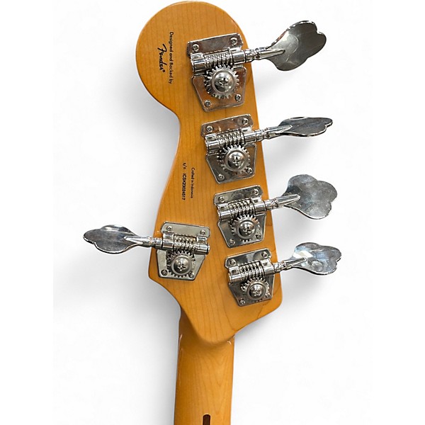 Used Squier Classic Vibe 70s Jazz Bass Black Electric Bass Guitar