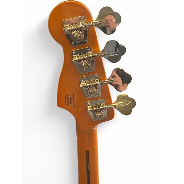 Used Squier Classic Vibe 1970S Precision Bass surf green Electric Bass Guitar