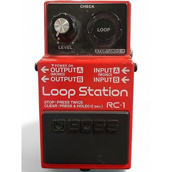 Used BOSS RC1 Loop Station Pedal