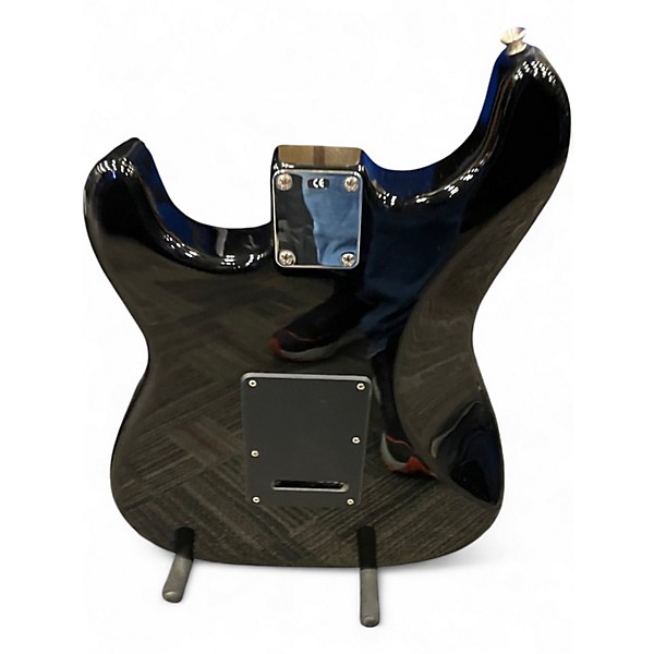 Used Fender Standard Stratocaster Black Solid Body Electric Guitar