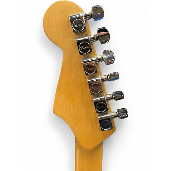 Used Fender Standard Stratocaster Black Solid Body Electric Guitar