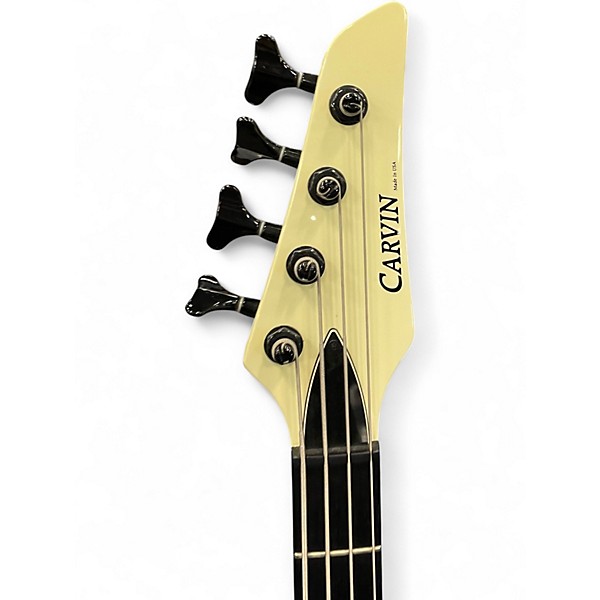 Used Carvin LB70 Cream Electric Bass Guitar