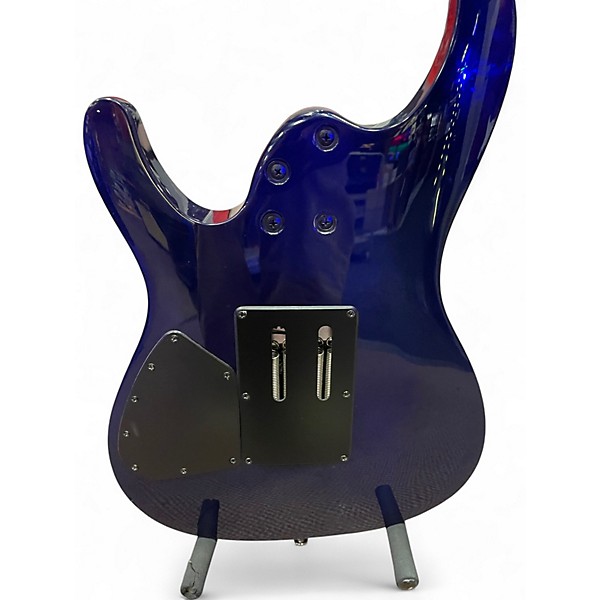 Used Ibanez S670QM Blue Sapphire Solid Body Electric Guitar