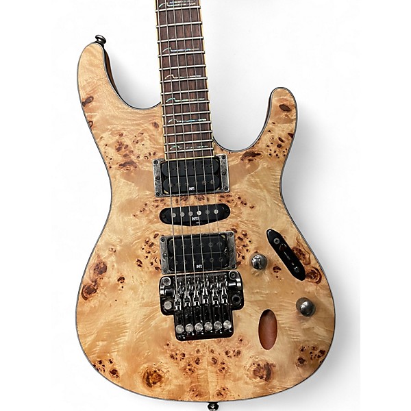 Used Ibanez S770P S Series birds eye maple Solid Body Electric Guitar