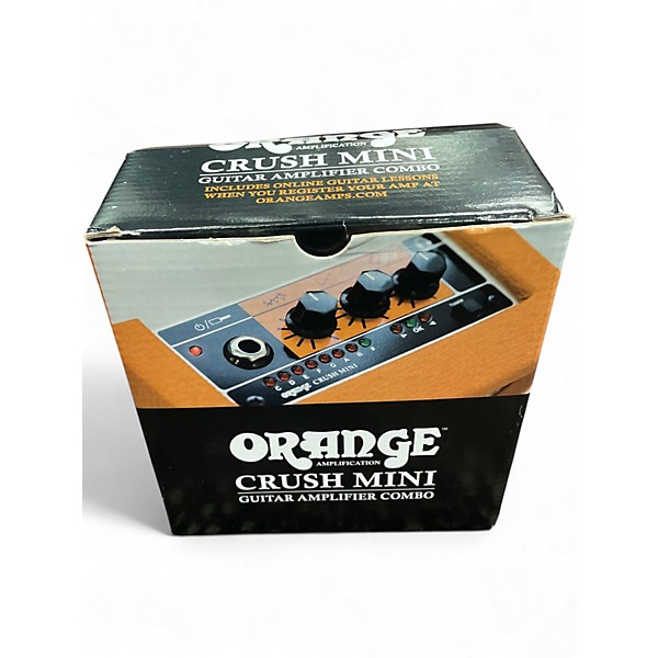 Used Orange Amplifiers crush mini Battery Powered Amp