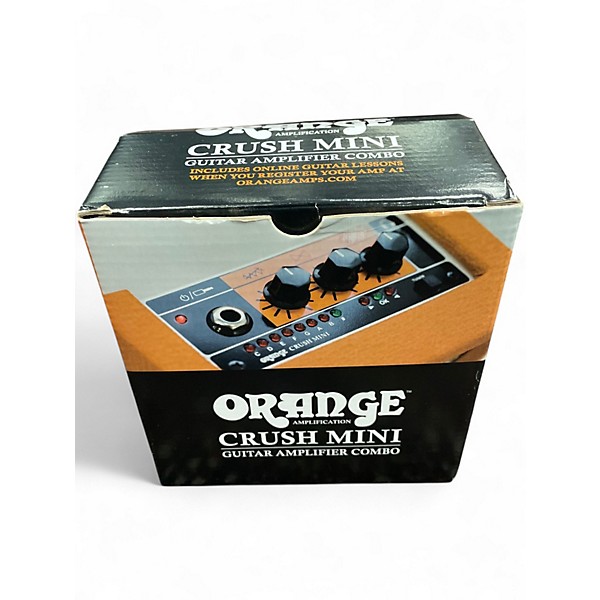 Used Orange Amplifiers crush mini Battery Powered Amp