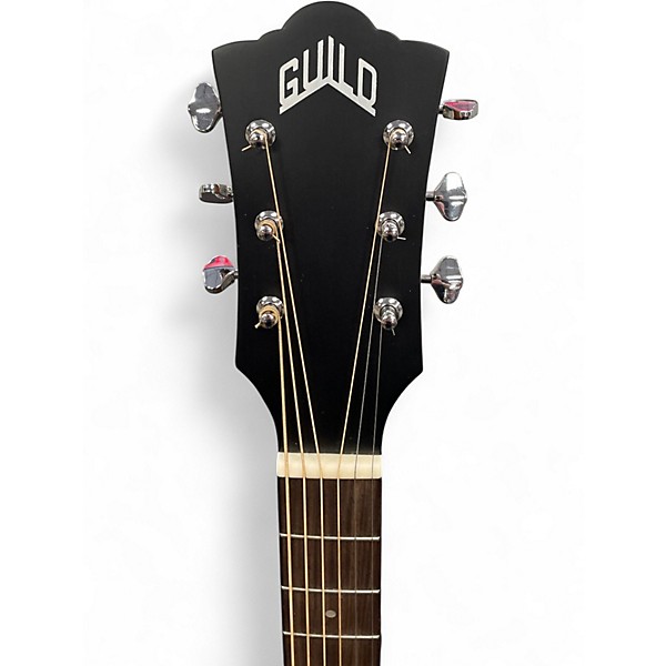 Used Guild OM-240CE Blue Burst Acoustic Electric Guitar